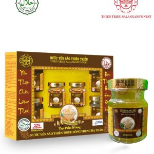 Hộp 6 hủ yến sào cao cấp Thiên Triều Đông Trùng - 70ml/hủ