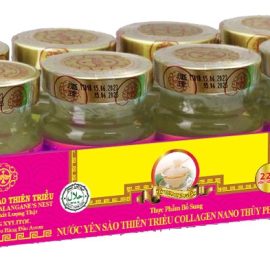 Lốc 8 hũ nước yến sào cao cấp Thiên Triều (Collagen) 70ml/hũ