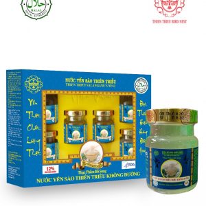 Hộp 6 hũ yến sào cao cấp Thiên Triều (không đường) 70ml/hũ