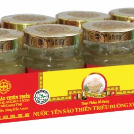 Lốc 8 hũ nước yến sào cao cấp Thiên Triều (đường phèn) 70ml/hũ